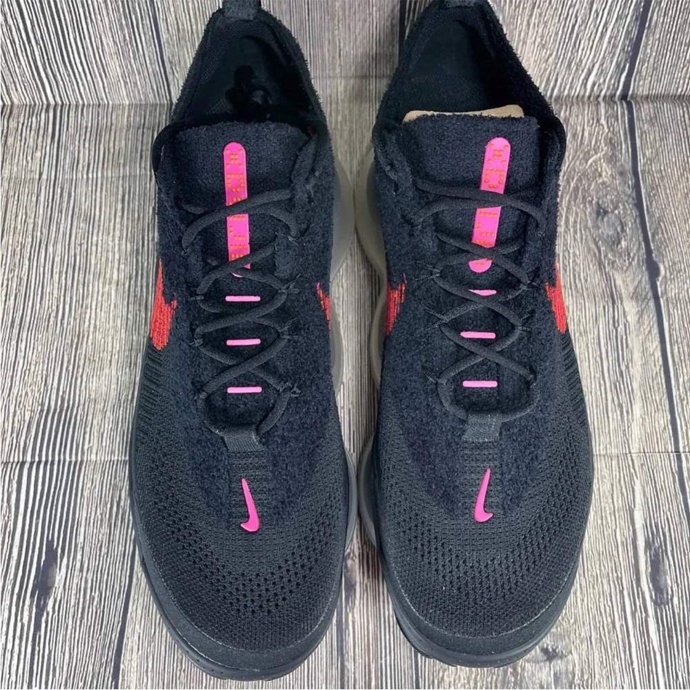 NWT Nike Air Max Scorpion FK Flyknit Black‎ Fireberry Red Shoes Sz 8 No Box